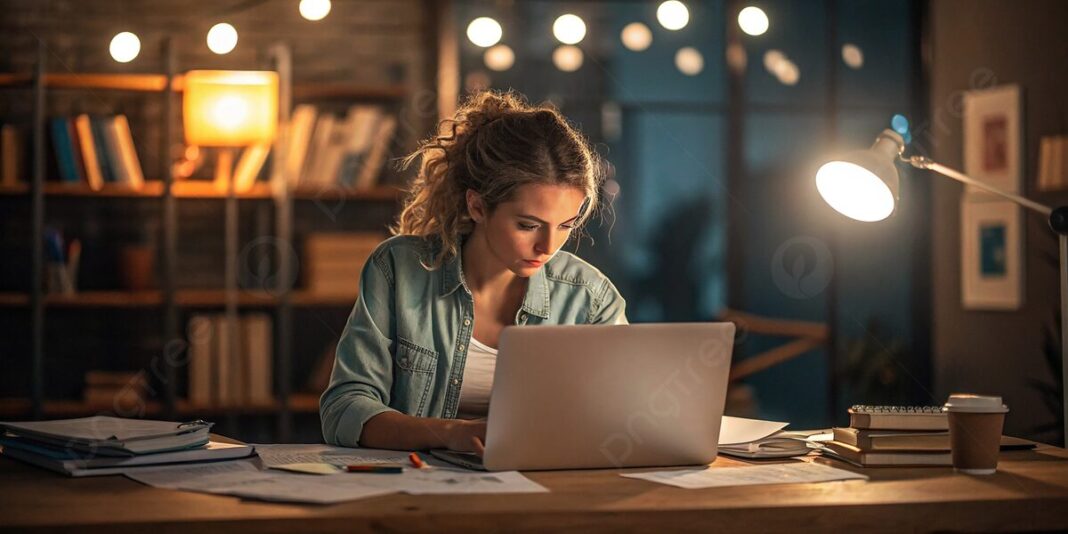 pngtree-a-young-woman-sitting-at-desk-focused-on-her-laptop-picture-image_16411439