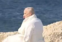 La preghiera sul mare