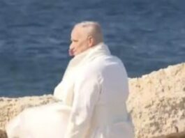 La preghiera sul mare