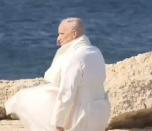 La preghiera sul mare
